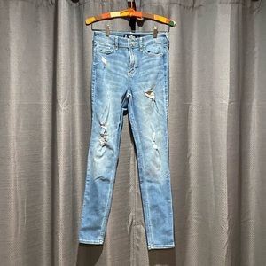Hollister high rise super skinny size 5R